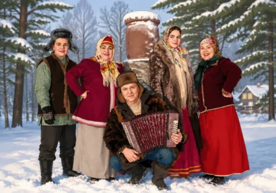 Колоритный Новый год в самой веселой деревне Карелии, 3 дня