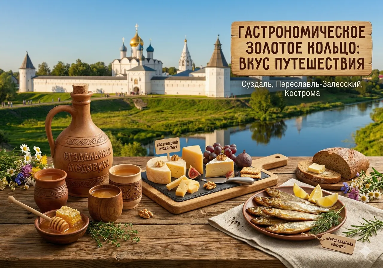 Гастрономическое Золотое кольцо, 3 дня