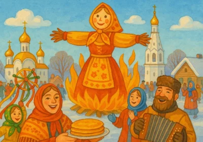 Масленица в Боровичах, 2 дня