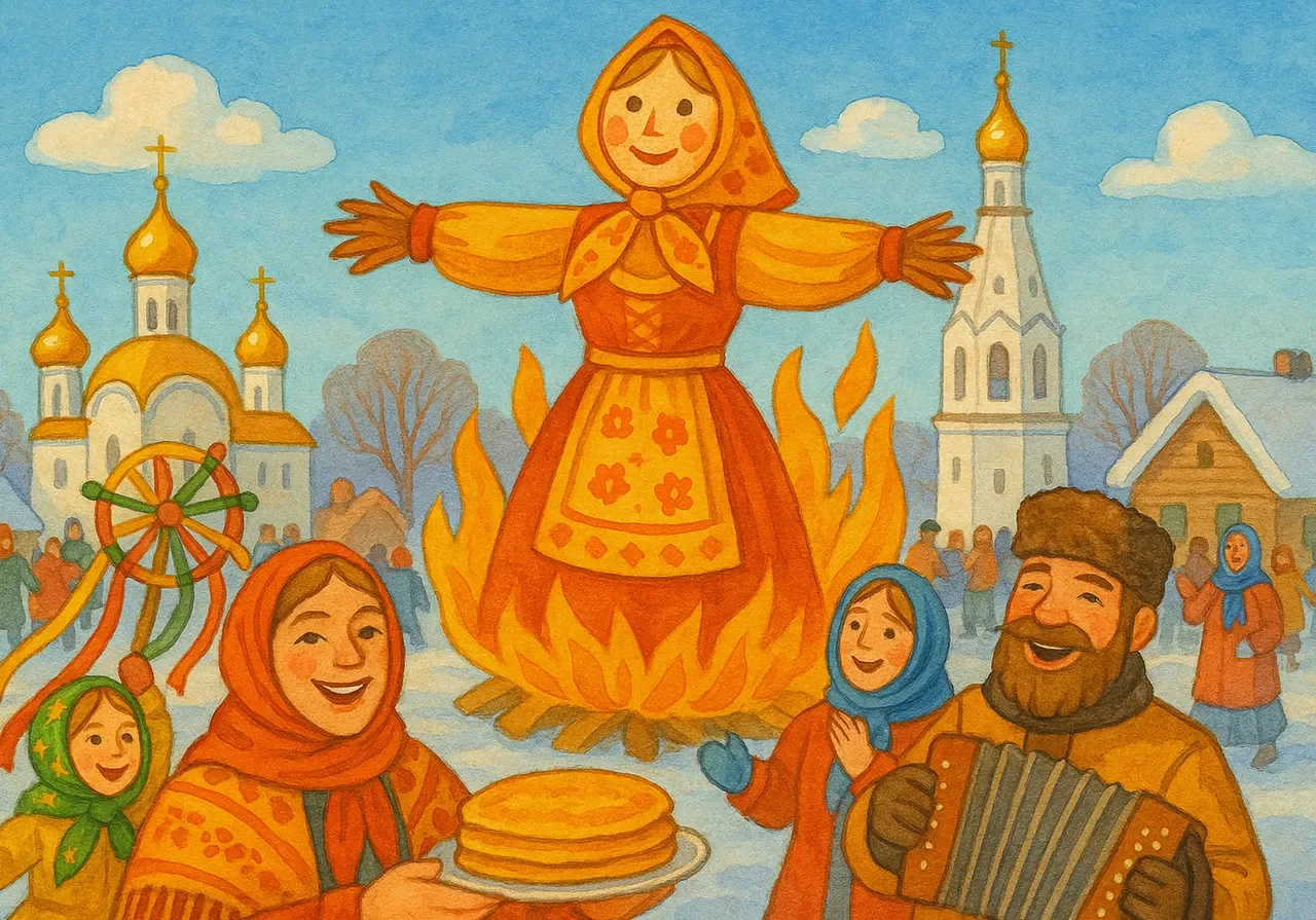 Масленица в Боровичах, 2 дня