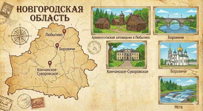 По берегам живописной Мсты, 2 дня