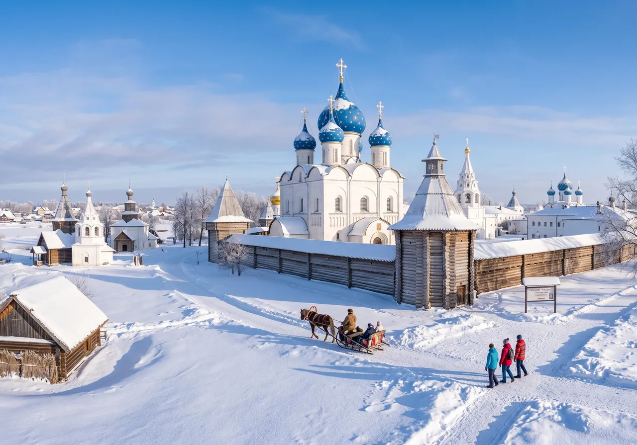 Зимний тур по Золотому кольцу, 5 дней